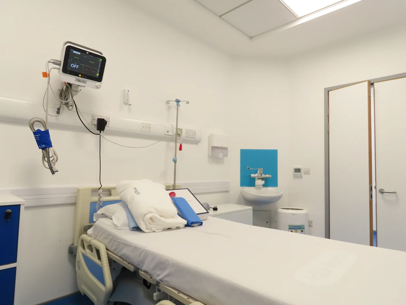 Recovery room at Auralia in Dublin